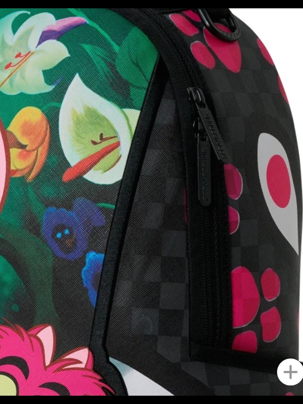 DISNEY ALICE IN WONDERLAND CHESHIRE CAT MAD SHARK BACKPACK - Picture 9 of 16
